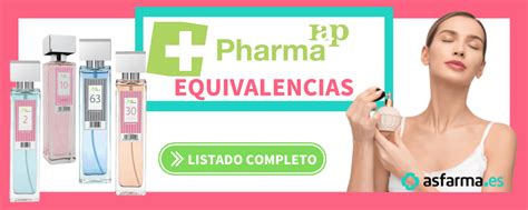 perfumes pharma iap equivalencias.